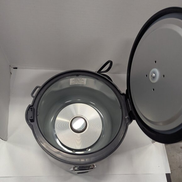 Aroma ARC-904SB 8-Cup Digital Rice Cooker – Stainless Steel, Steamer, Keep Warm - Picture 7 of 8